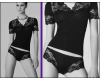 Lisanza 05 Maglia e Slip Lana inserti Pizzo